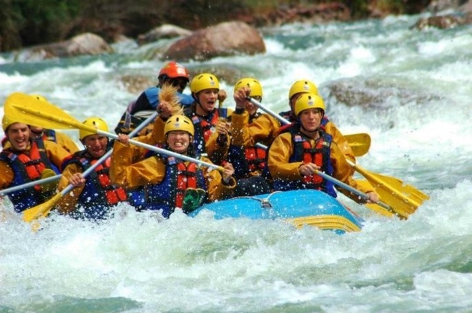 rafting